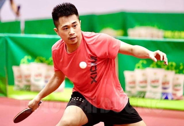 Hai Duong wins men's singles, team golds at 38th Nhan Dan Newspaper National Table Tennis Championship